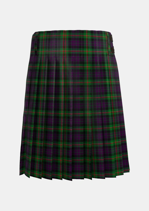 Traditional_Paget_Personal_Tartan_2072_kilt_back_image_with_pleated_design_and_adjustable_buckles_for_men