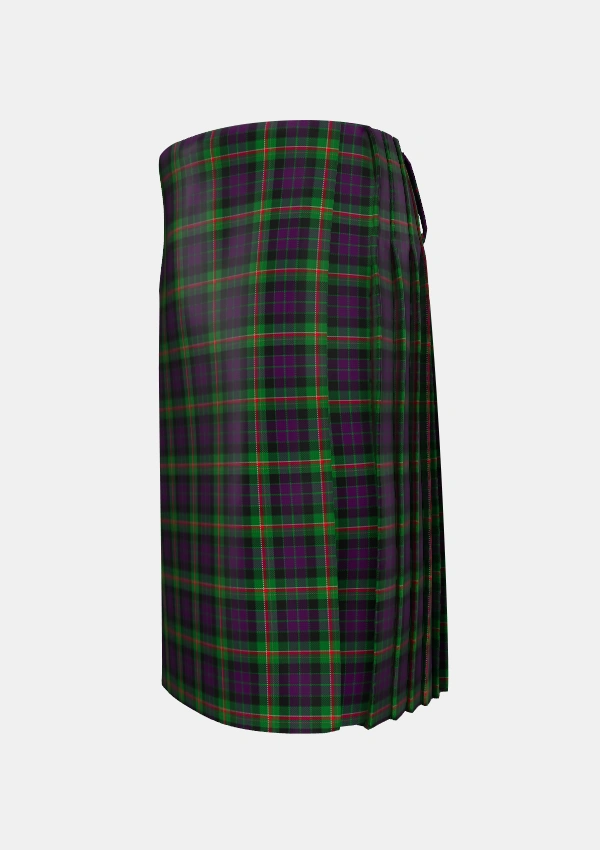 Traditional_Paget_Personal_Tartan_2072_kilt_left_image_with_pleated_design_and_adjustable_buckles_for_men