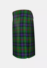 Traditional_Park_Tartan_2387_kilt_left_image_with_pleated_design_and_adjustable_buckles_for_men