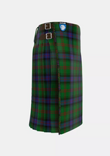 Traditional_Park_Tartan_2387_kilt_right_image_with_pleated_design_and_adjustable_buckles_for_men