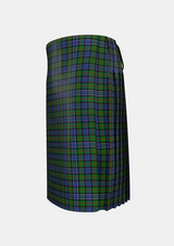 Traditional_Paterson_Personal_Tartan_4174_kilt_left_image_with_pleated_design_and_adjustable_buckles_for_men