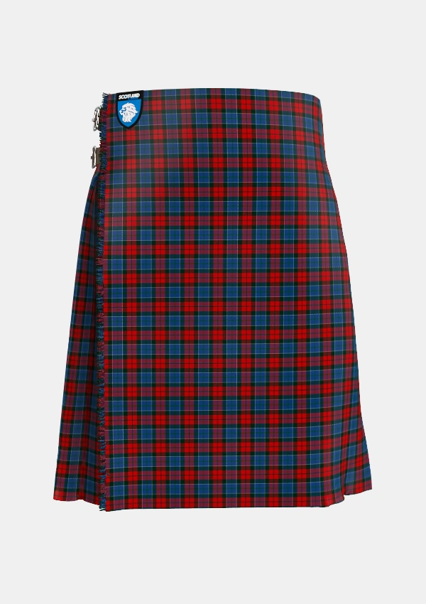 Traditional_Patterson_John_Personal_Tartan_2191_kilt_front_image_with_pleated_design_and_adjustable_buckles_for_men