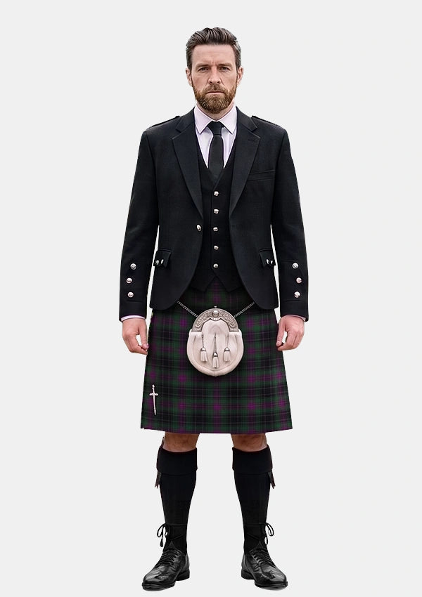 Traditional_Paxton_Tartan_6691_Kilt_and_Argyle_Jacket_Kilt_Outfits_front_image