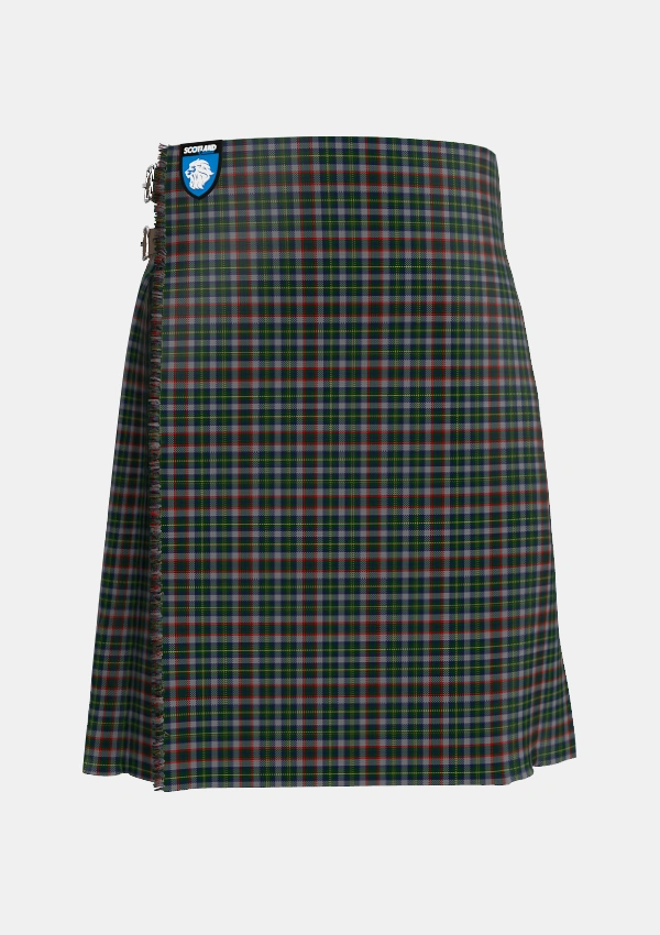 Traditional_Penman_2_Tartan_167_kilt_front_image_with_pleated_design_and_adjustable_buckles_for_men