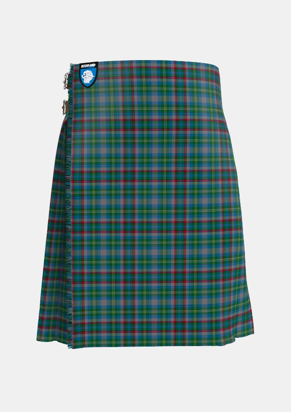 Traditional_Penman_Tartan_166_kilt_front_image_with_pleated_design_and_adjustable_buckles_for_men