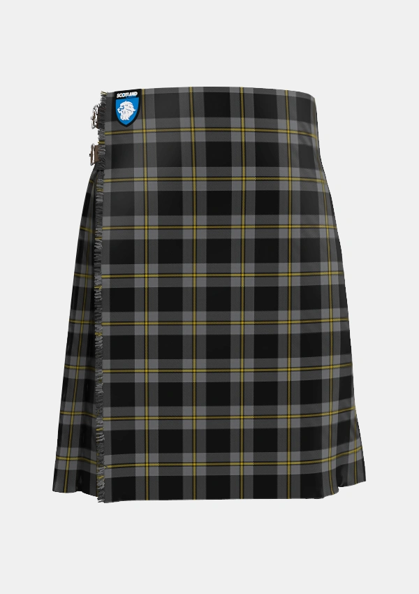 Traditional_Perry_Ancient_Personal_Tartan_1213_kilt_front_image_with_pleated_design_and_adjustable_buckles_for_men