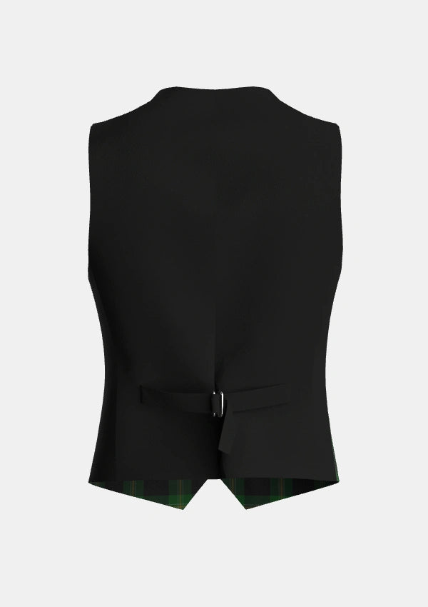 Traditional_Perry_Hunting_Green_Personal_Tartan_1119_Waistcoat_back_image