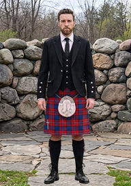 Traditional_Porsche_Bank_Austria_Tartan_Kilt_and_Argyle_Jacket_Kilt_Outfit_front_image