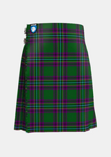 Traditional_Powell_Tartan_kilt_11787_front_image_with_pleated_design_and_adjustable_buckles_for_men