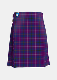 Traditional_Pride_Of_Glencoe_Tartan_kilt_3446_front_image_with_pleated_design_and_adjustable_buckles_for_men