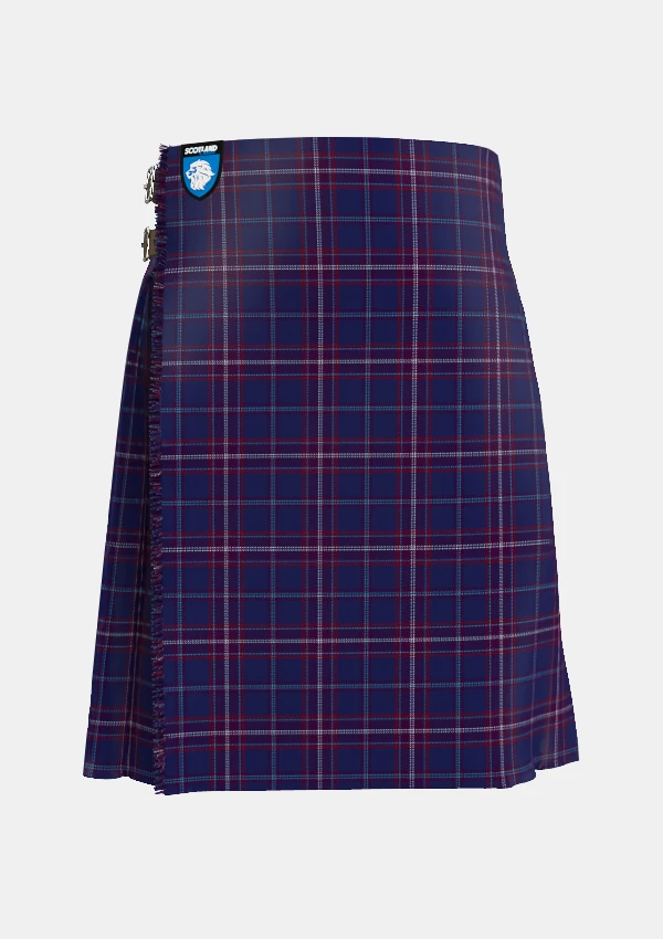 Traditional_Pride_of_Fife_Tartan_kilt_3123_front_image_with_pleated_design_and_adjustable_buckles_for_men
