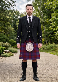 Traditional_Pride_of_Scotland_Autumn_Tartan_Kilt_and_Argyle_Jacket_Kilt_Outfit_front_image