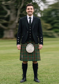 Traditional_Prince_of_Wales_tartan_3306_Kilt_and_Argyle_Jacket_Kilt_Outfit_front_image