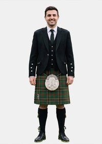 Traditional_Prince_of_Wales_tartan_3306_Kilt_and_Argyle_Jacket_Kilt_Outfits_front_image
