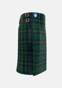 Traditional_Princess_Beatrice_Hunting_Tartan_545_kilt_right_image_with_pleated_design_and_adjustable_buckles_for_men