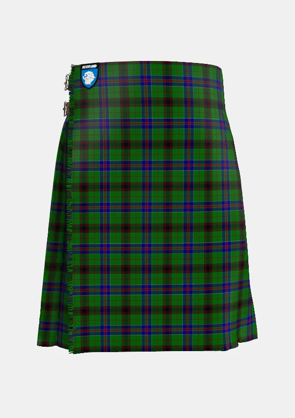 Traditional_Princess_Diana_tartan_front_image_with_pleated_design_and_adjustable_buckles_for_men