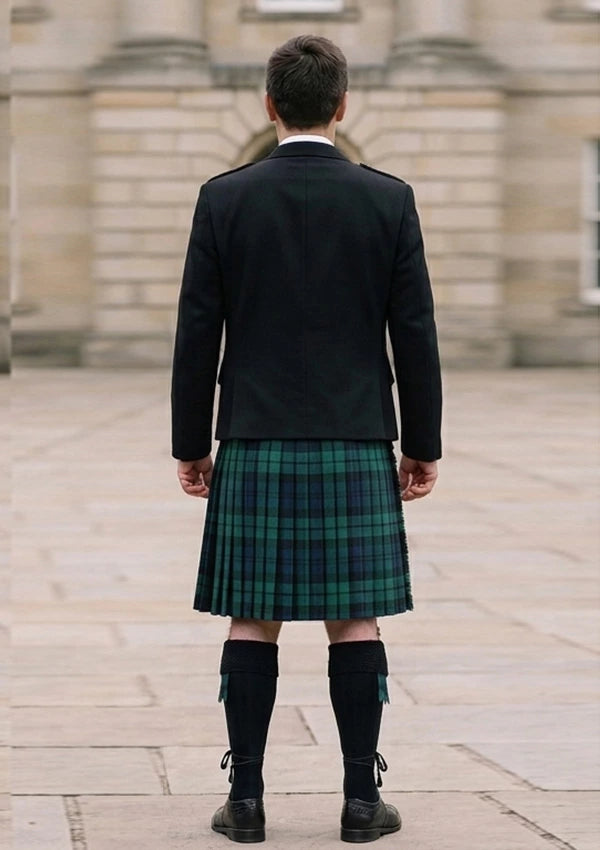 Traditional_Pringle_Tartan_2816_Kilt_and_Argyle_Jacket_Kilt_Outfit_back_image