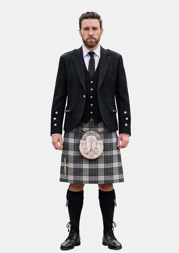 Traditional_Pritchard_Tartan_4172_Kilt_and_Argyle_Jacket_Kilt_Outfits_front_image