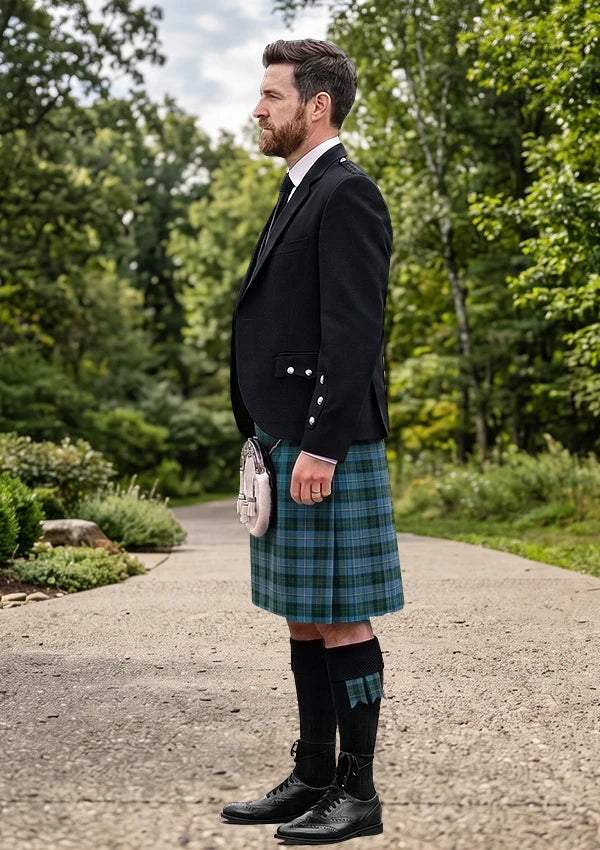 Traditional_Quinn_Tartan_2478_Kilt_and_Argyle_Jacket_Kilt_Outfit_left_image