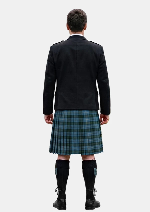 Traditional_Quinn_Tartan_2478_Kilt_and_Argyle_Jacket_Kilt_Outfits_back_image