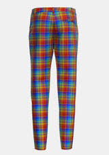 Rainbow Tartan Trouser