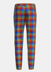 Rainbow Tartan Trouser