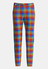 Rainbow Tartan Trouser