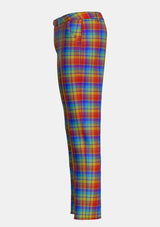 Rainbow Tartan Trouser
