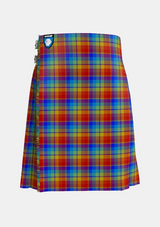 Traditional_Rainbow_tartan_front_image_with_pleated_design_and_adjustable_buckles_for_men