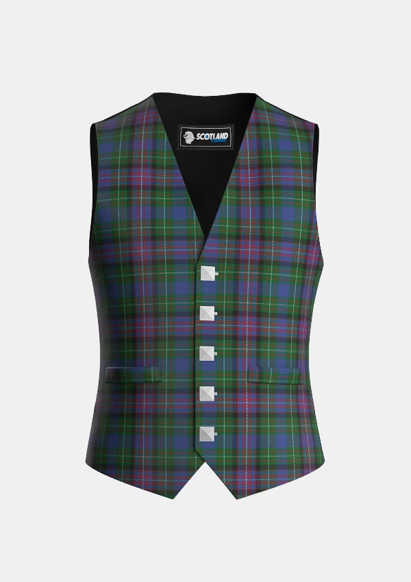 Traditional_Rankin_tartan_188_Waistcoat_front_image
