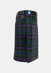 Traditional_Rankin_tartan_188_kilt_right_image_with_pleated_design_and_adjustable_buckles_for_men