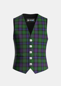 Traditional_Rankine_Tartan_292_Waistcoat_front_image