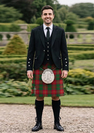 Traditional_Rattray_tartan_819_Kilt_and_Argyle_Jacket_Kilt_Outfit_front_image