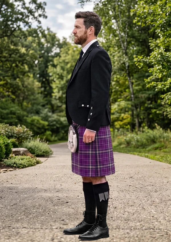 Traditional_Regan_Tartan_4020_Kilt_and_Argyle_Jacket_Kilt_Outfit_left_image