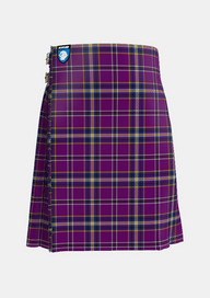 Traditional_Regan_Tartan_kilt_4020_front_image_with_pleated_design_and_adjustable_buckles_for_men