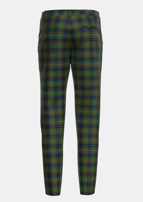 Traditional_Reid_Green_Tartan_2066_Trouser_back_image