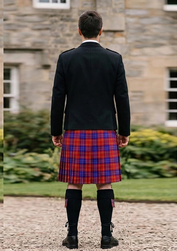 Traditional_Richardson_Tartan_5948_Kilt_and_Argyle_Jacket_Kilt_Outfit_back_image