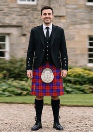 Traditional_Richardson_Tartan_5948_Kilt_and_Argyle_Jacket_Kilt_Outfit_front_image