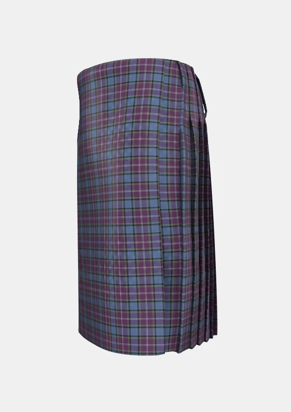 Traditional_Riley_s_Theme_Tartan_kilt_10657_left_image_with_pleated_design_and_adjustable_buckles_for_men