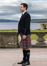Traditional_Rob_Roy_Tartan_7026_Kilt_and_Argyle_Jacket_Kilt_Outfit_left_image