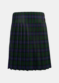 Traditional_Robb_Tartan_kilt_3157_back_image_with_pleated_design_and_adjustable_buckles_for_men