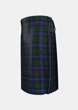 Traditional_Robb_Tartan_kilt_3157_left_image_with_pleated_design_and_adjustable_buckles_for_men