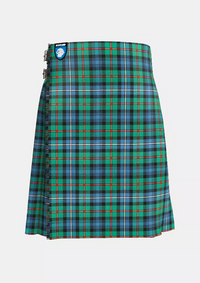 Traditional_Robertson_Hunting_Ancient_Tartan_kilt_front_image_with_pleated_design_and_adjustable_buckles_for_men