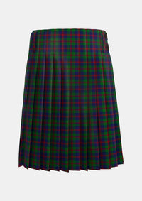 Traditional_Robertson_Struan_Tartan_530_kilt_back_image_with_pleated_design_and_adjustable_buckles_for_men