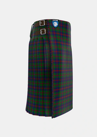 Traditional_Robertson_Struan_Tartan_530_kilt_right_image_with_pleated_design_and_adjustable_buckles_for_men