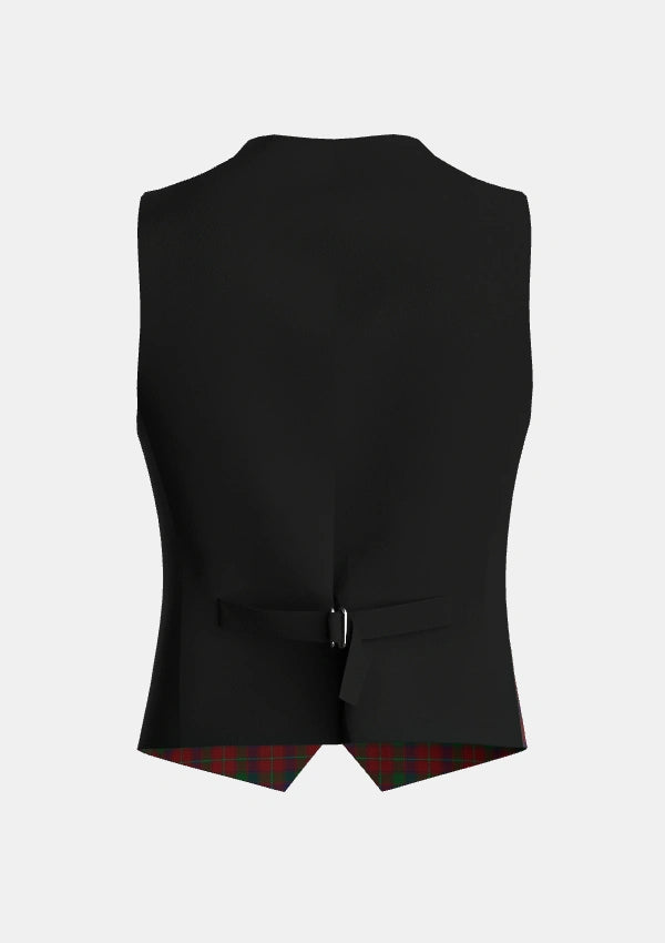 Traditional_Robertson_White_line_Tartan_1803_Waistcoat_back_image