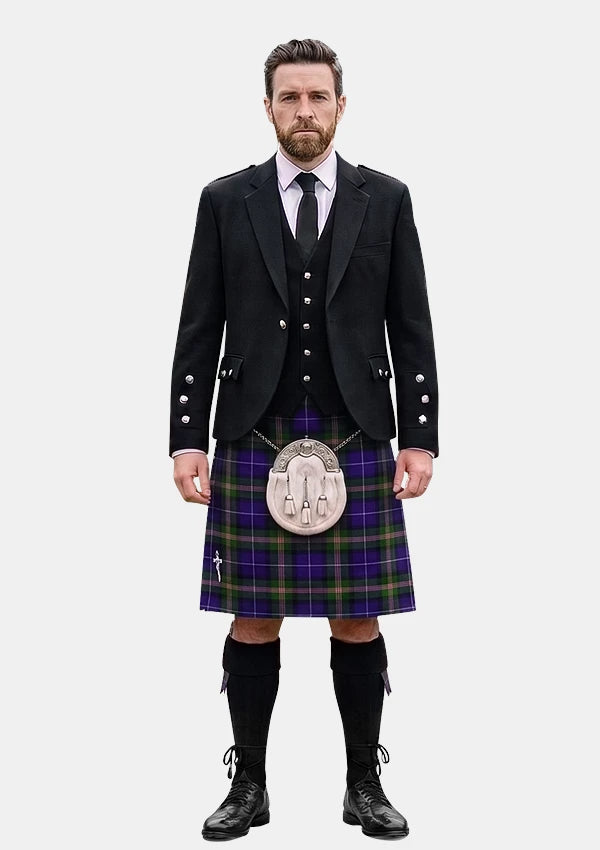 Traditional_Robson_Steve_Tartan_13975_Kilt_and_Argyle_Jacket_Kilt_Outfits_front_image
