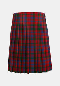 Traditional_Ross_8_Tartan_1403_kilt_back_image_with_pleated_design_and_adjustable_buckles_for_men