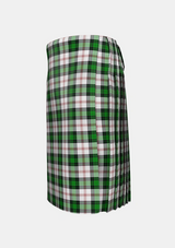 Traditional_Ross_Arisaid_Tartan_3170_kilt_left_image_with_pleated_design_and_adjustable_buckles_for_men