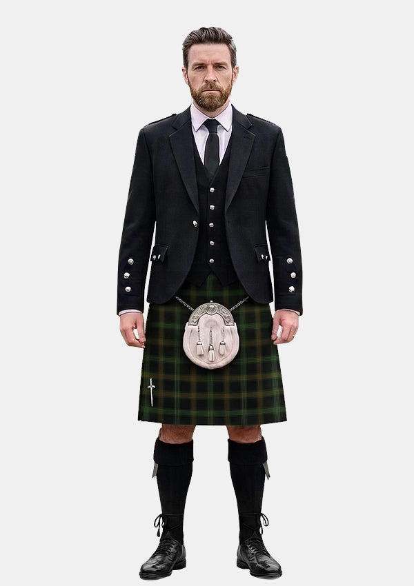 Traditional_Ross_Ryan_Tartan_7637_Kilt_and_Argyle_Jacket_Kilt_Outfits_front_image